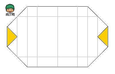 最简单的基本手工折纸盒的折法图解