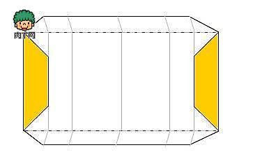 最简单的基本手工折纸盒的折法图解