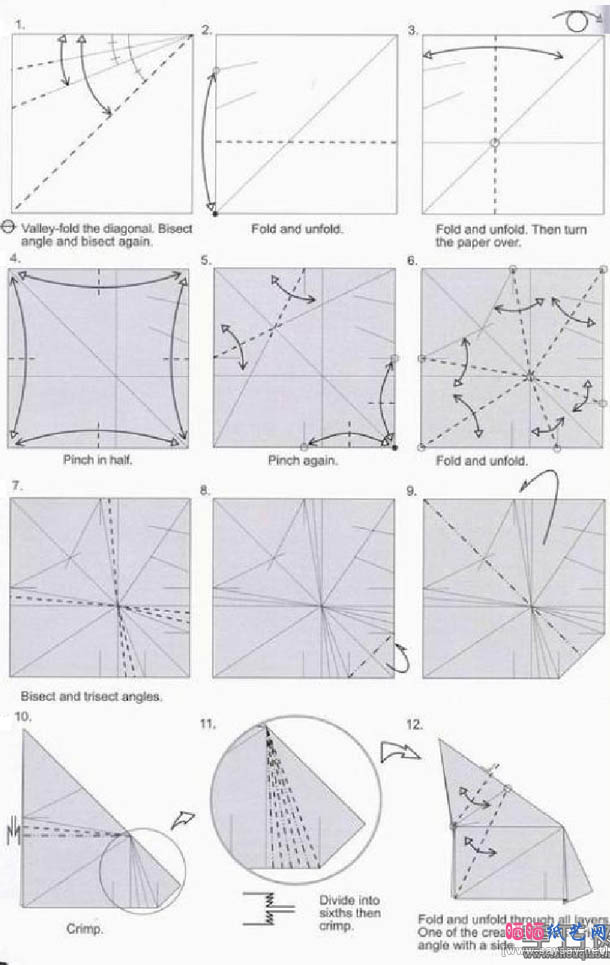 翼龙折纸教学
