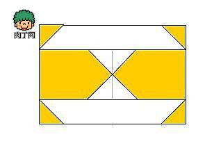 最简单的基本手工折纸盒的折法图解
